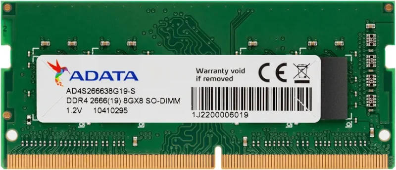 ADATA 8 Go DDR4 SO-DIMM - vue 4