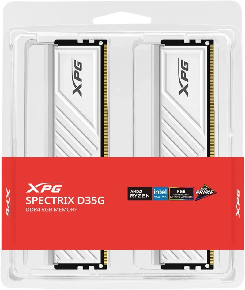ADATA SPECTRIX D35G 16 Go Kit 2x8Go DDR4 RGB - vue 4