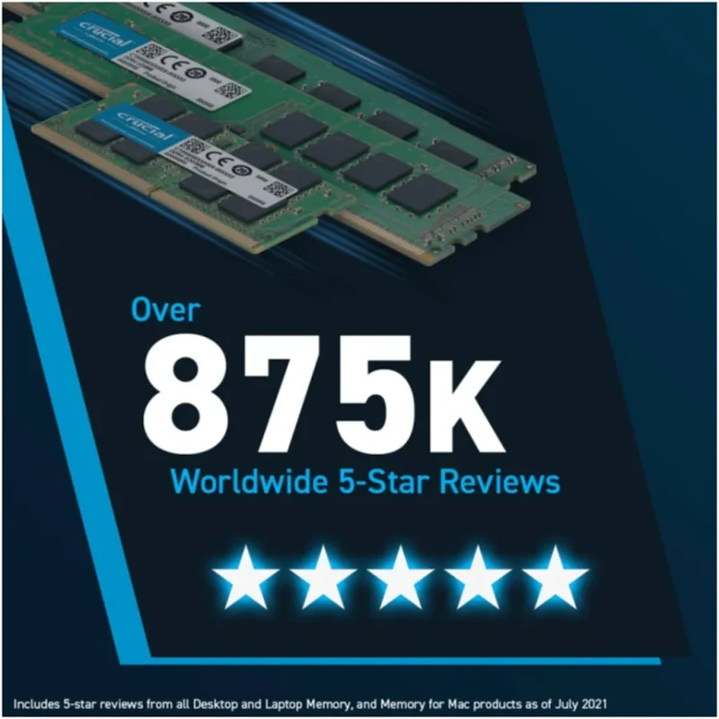 Crucial SO-DIMM 8 Go DDR5 5600 MHz - vue 5