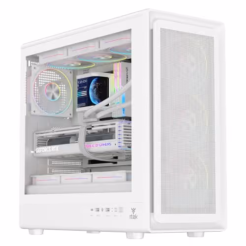 Itek Meshcore 36W ATX RGB White