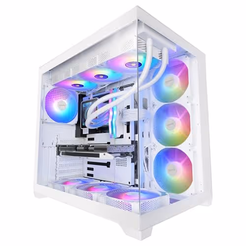 Mars Gaming MCV5 White ATX RGB