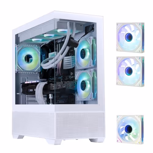 BitFenix Ceto Basic ATX RGB White