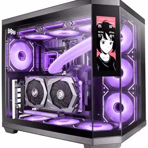 Mars Gaming MC-3TCORELCD ATX RGB