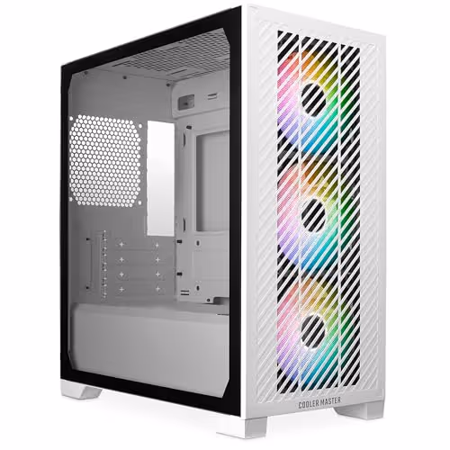 Cooler Master Mini Tower White RGB