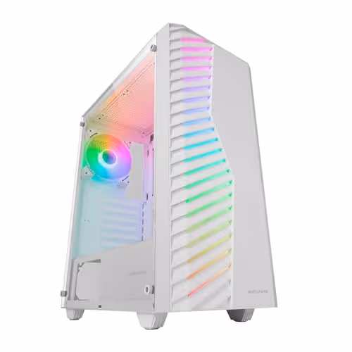 Mars Gaming MC-VOLT ATX RGB White