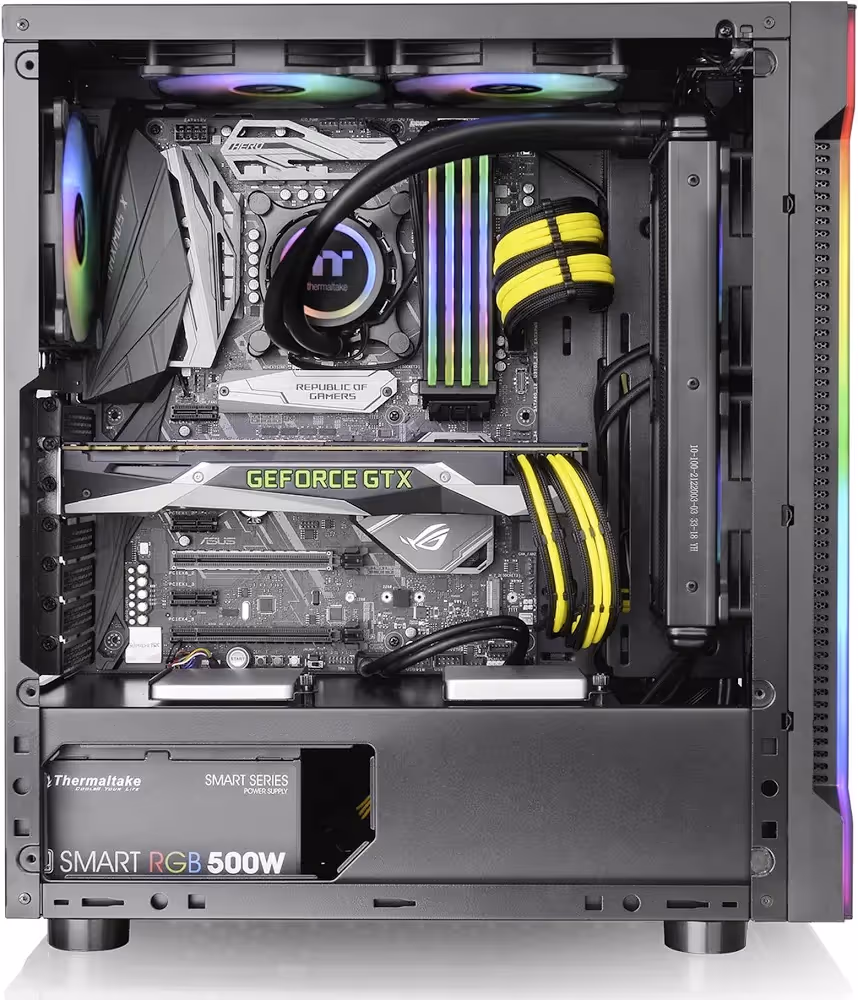 Thermaltake H200 TG ATX RGB - vue 4