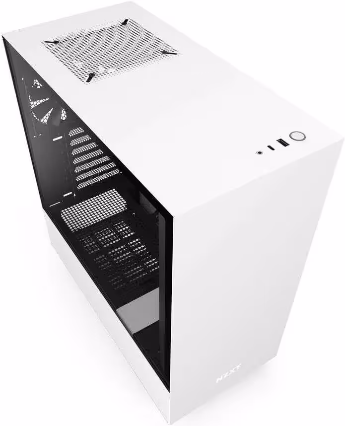 NZXT H510 ATX White - vue 2