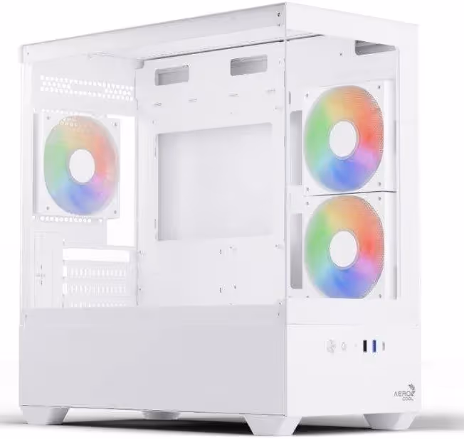 Aerocool P300D Digi-G mATX White