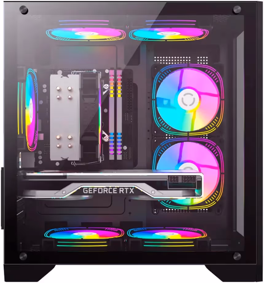 GameMax Infinity Mini ATX RGB - vue 2