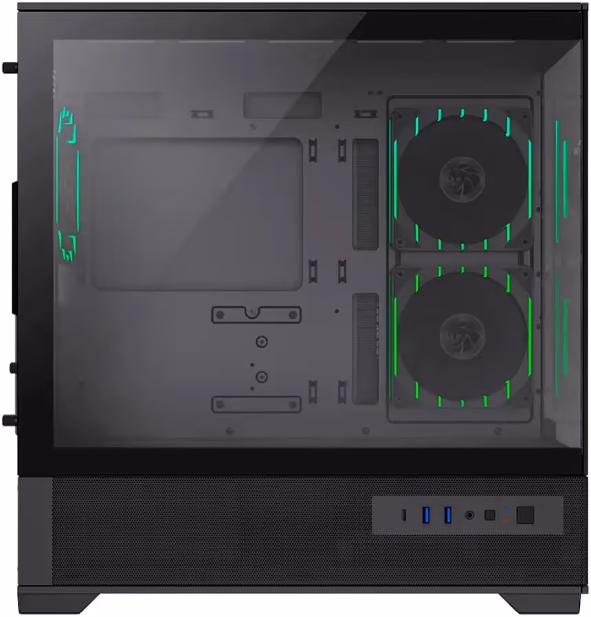 GameMax Vista 2 mATX Black - vue 3