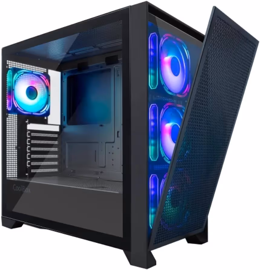 CoolBox GE2000 ATX RGB - vue 2