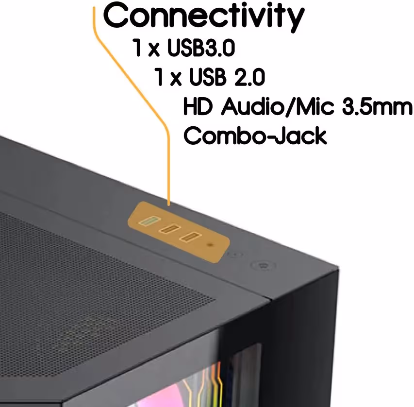 Vida Edge ATX RGB - vue 5