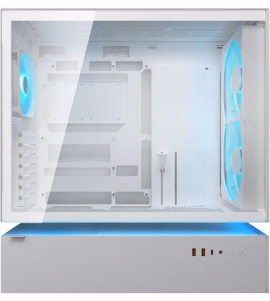 Cougar CGR-2DA4W-M ATX White RGB - vue 4