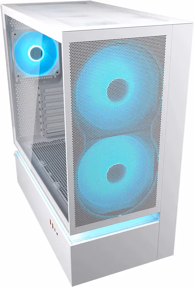 Cougar CGR-2DA4W-M ATX White RGB - vue 2