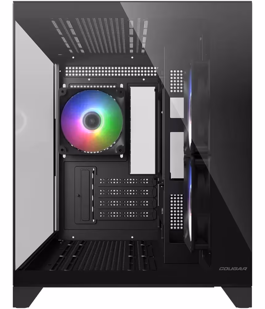 Cougar CGR-2QA6W mATX RGB - vue 3