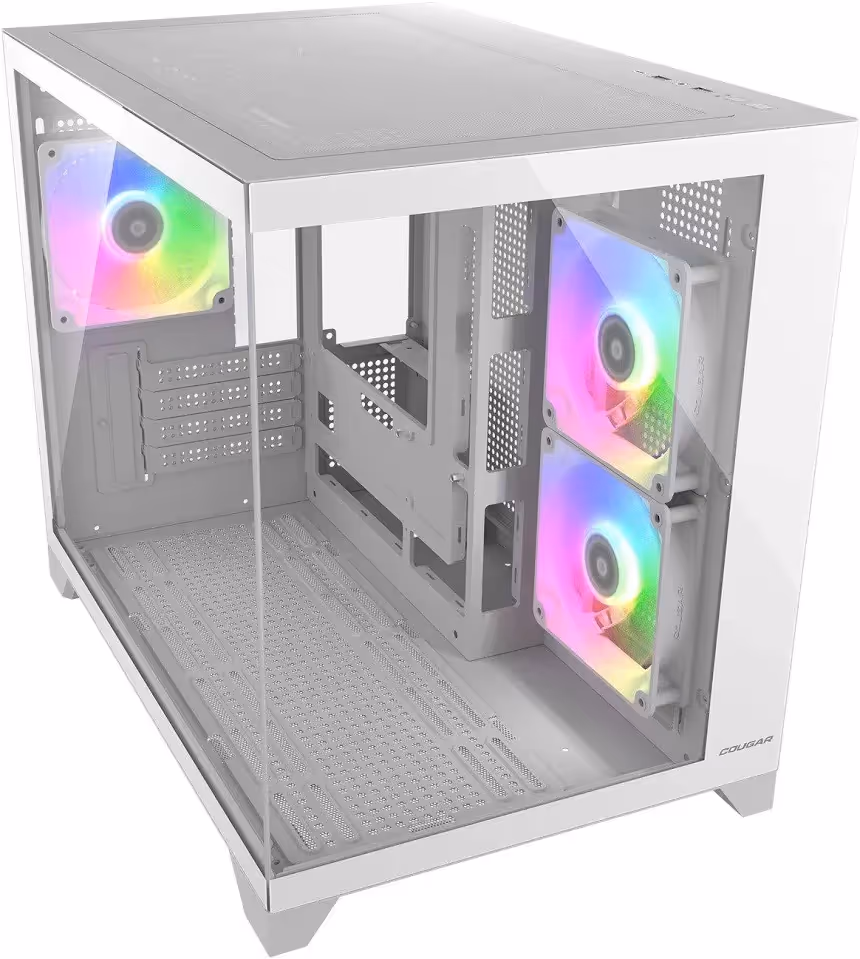 Cougar CGR-2QA6W mATX RGB - vue 5