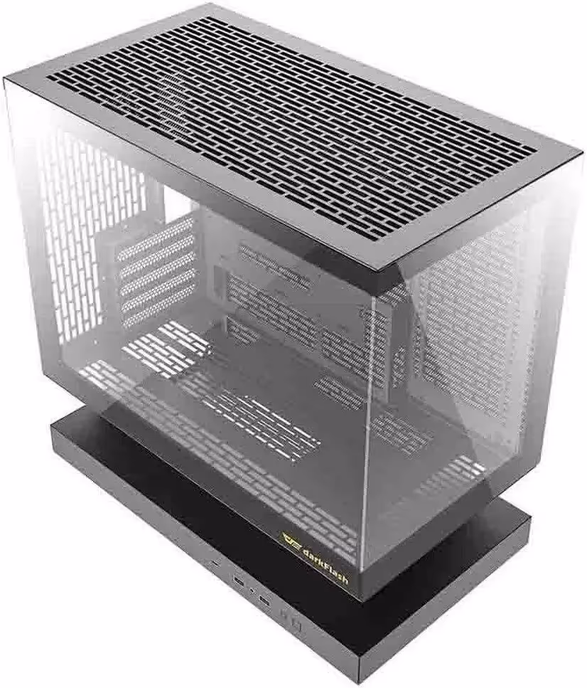 Darkflash Floatron F1 mATX RGB - vue 3