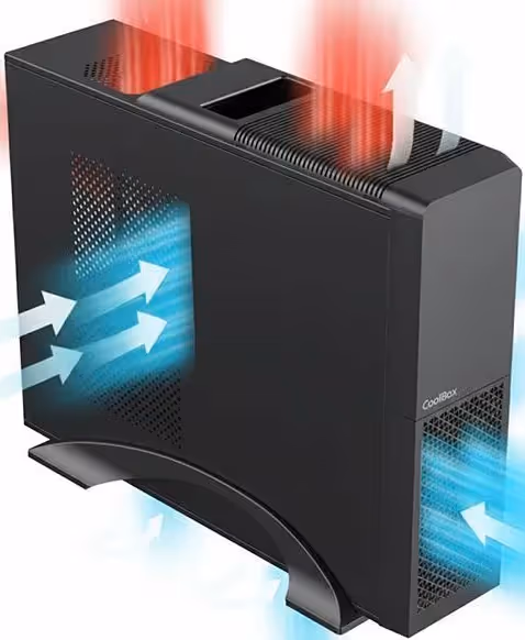 CoolBox T313 Slim mATX - vue 5