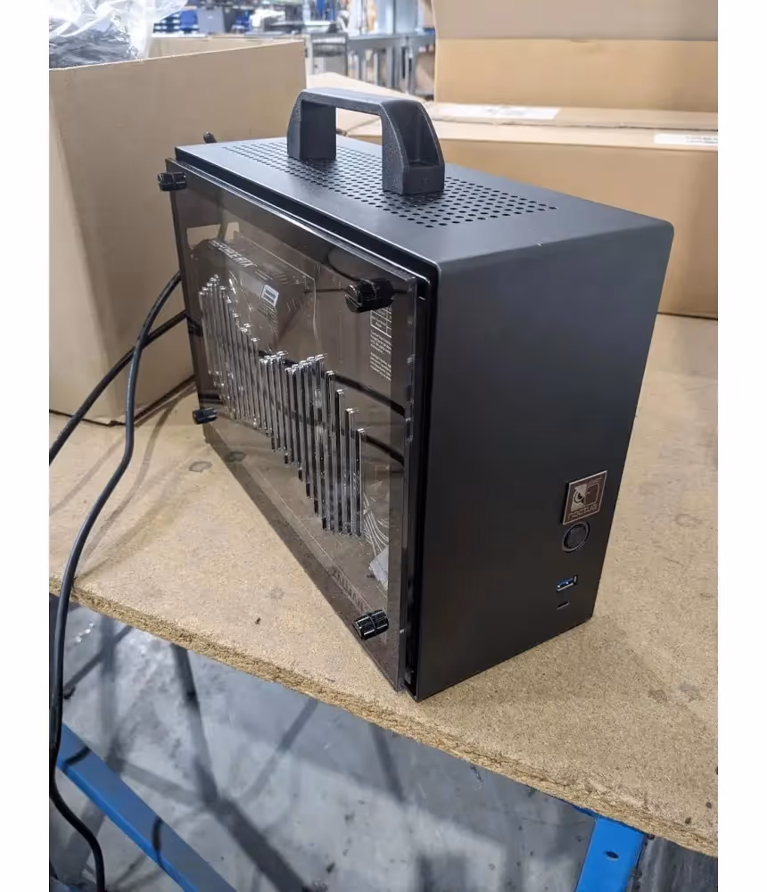 Zalman M2 Mini-Silver mITX - vue 4