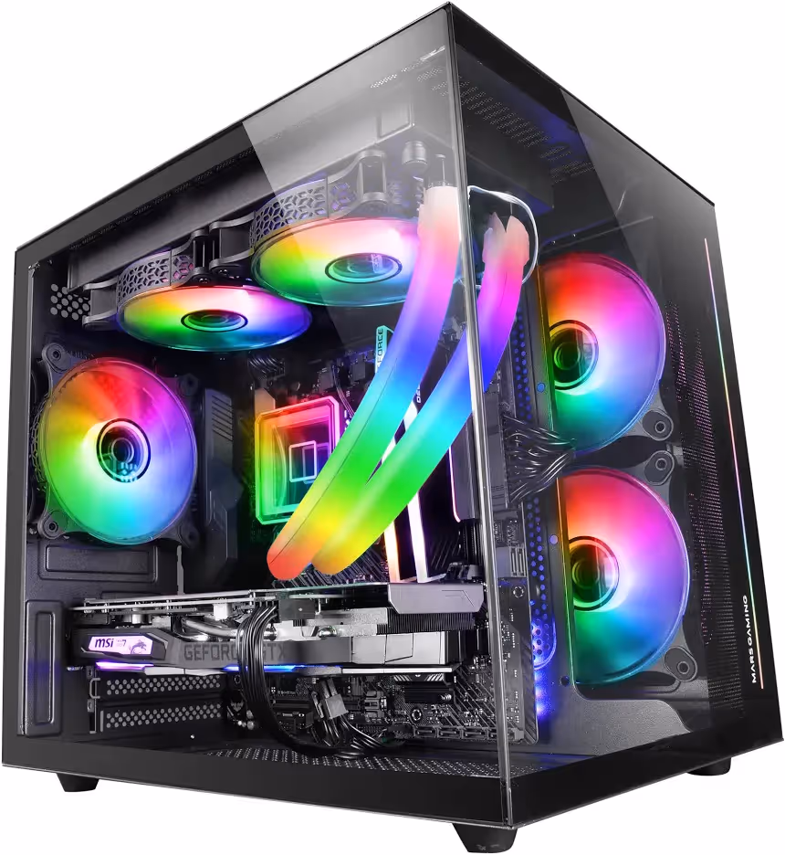 Mars Gaming MC-VIEW ITX - vue 3
