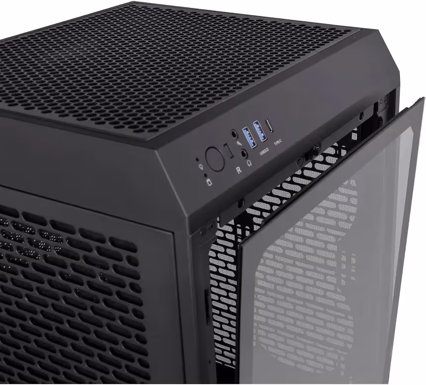 Thermaltake The Tower 200 Mini mITX Black - vue 2