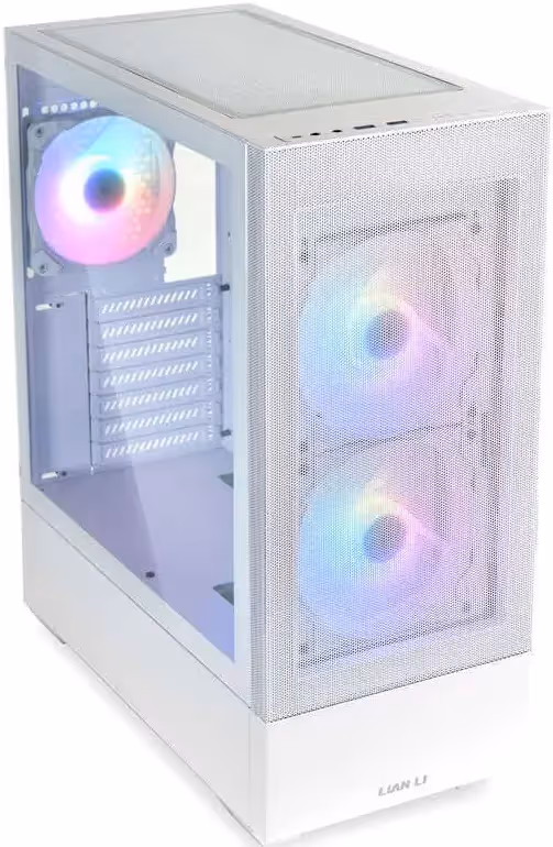 Lian-Li Lancool 205 Mesh mATX White - vue 2