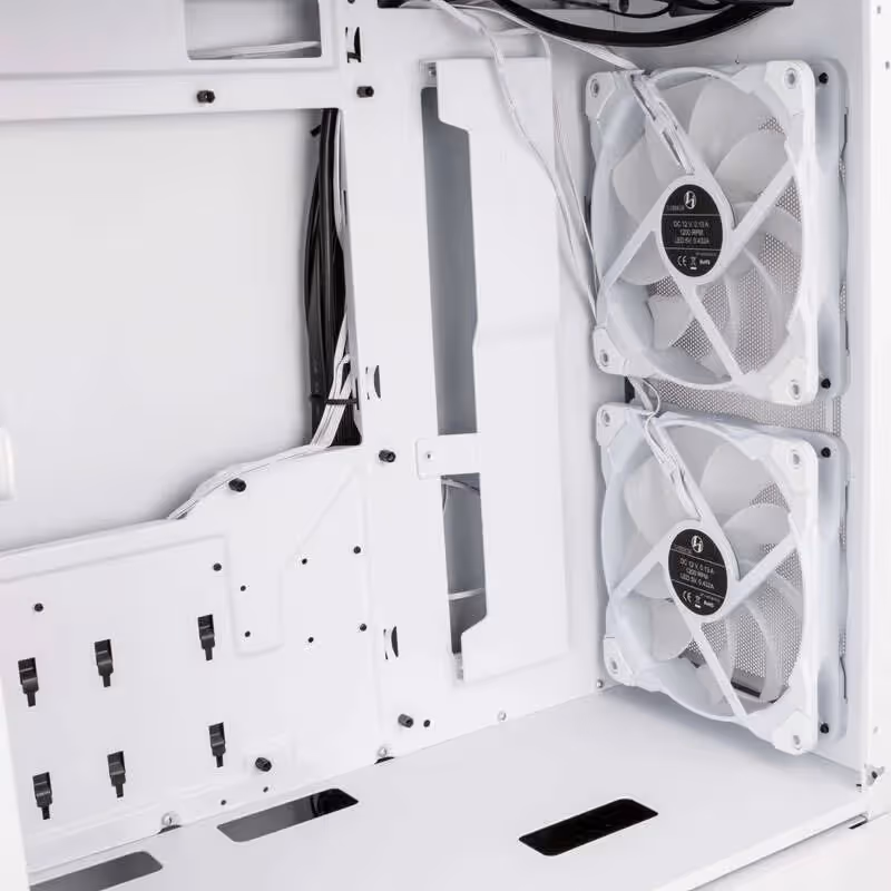 Lian-Li Lancool 205 Mesh mATX White - vue 5