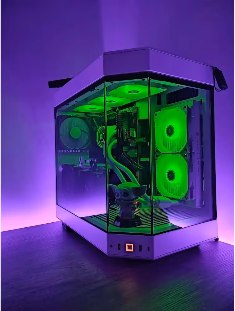 HYTE Y60 mATX White - vue 5