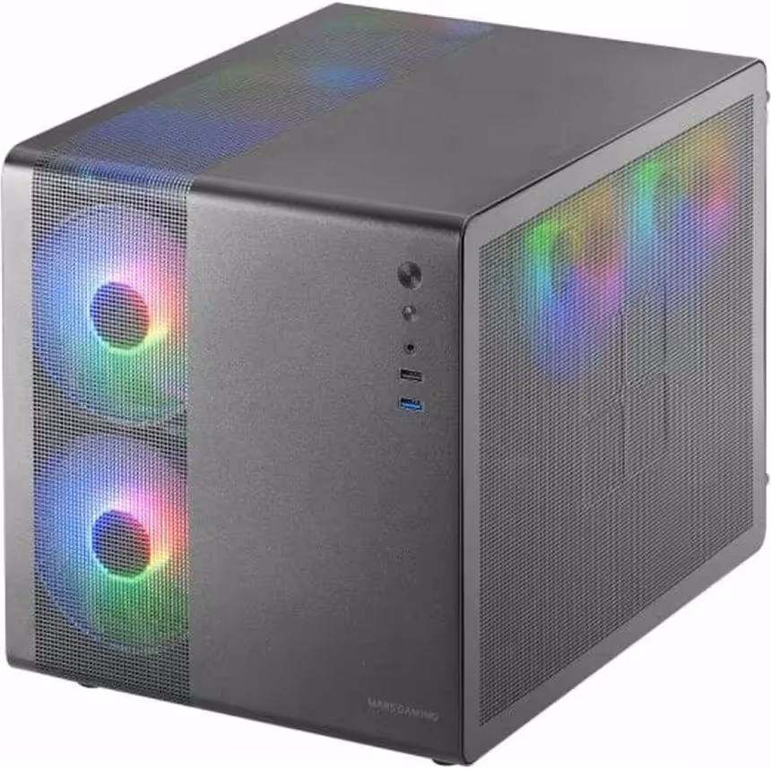 Mars Gaming MC-400 mATX RGB - vue 3