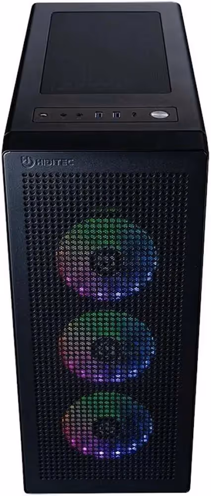 Hiditec H1 Air mATX RGB - vue 3