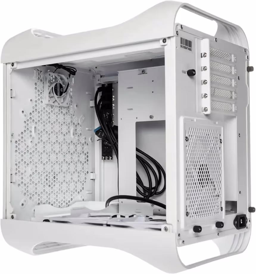 BitFenix Prodigy M mITX RGB White - vue 5