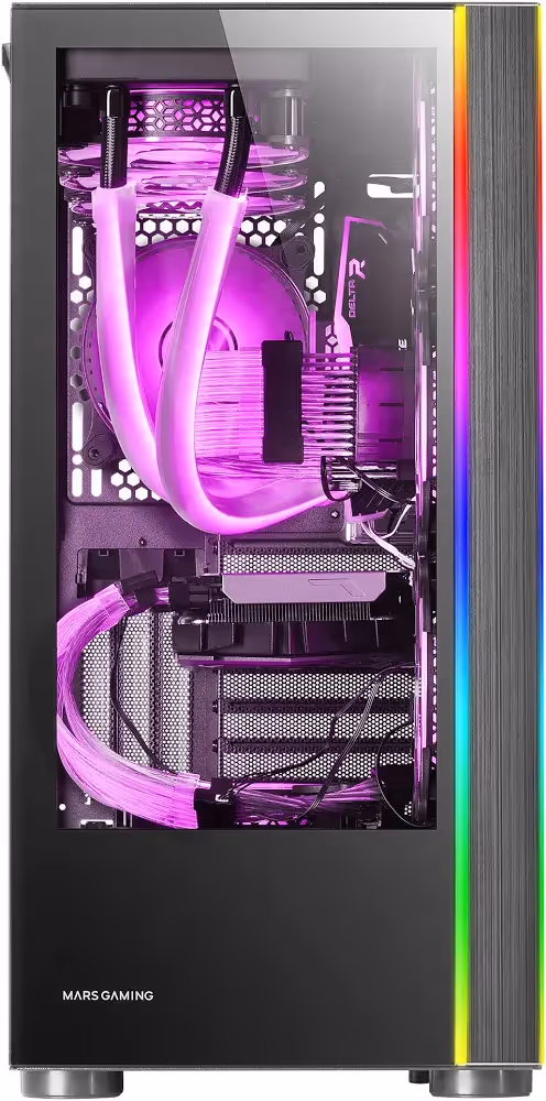 Mars Gaming MC-Ultra Tower E-ATX RGB - vue 2