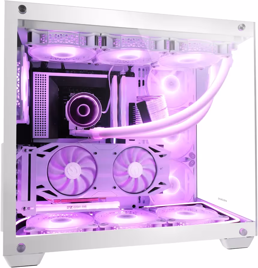 Mars Gaming MCV4 Tower XXL E-ATX White - vue 5