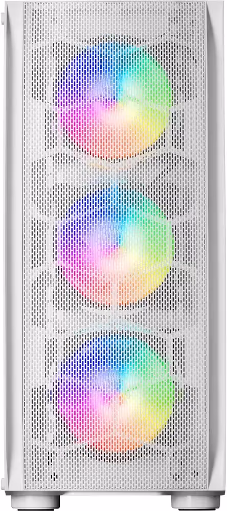 Mars Gaming MC-KX ATX RGB White - vue 3