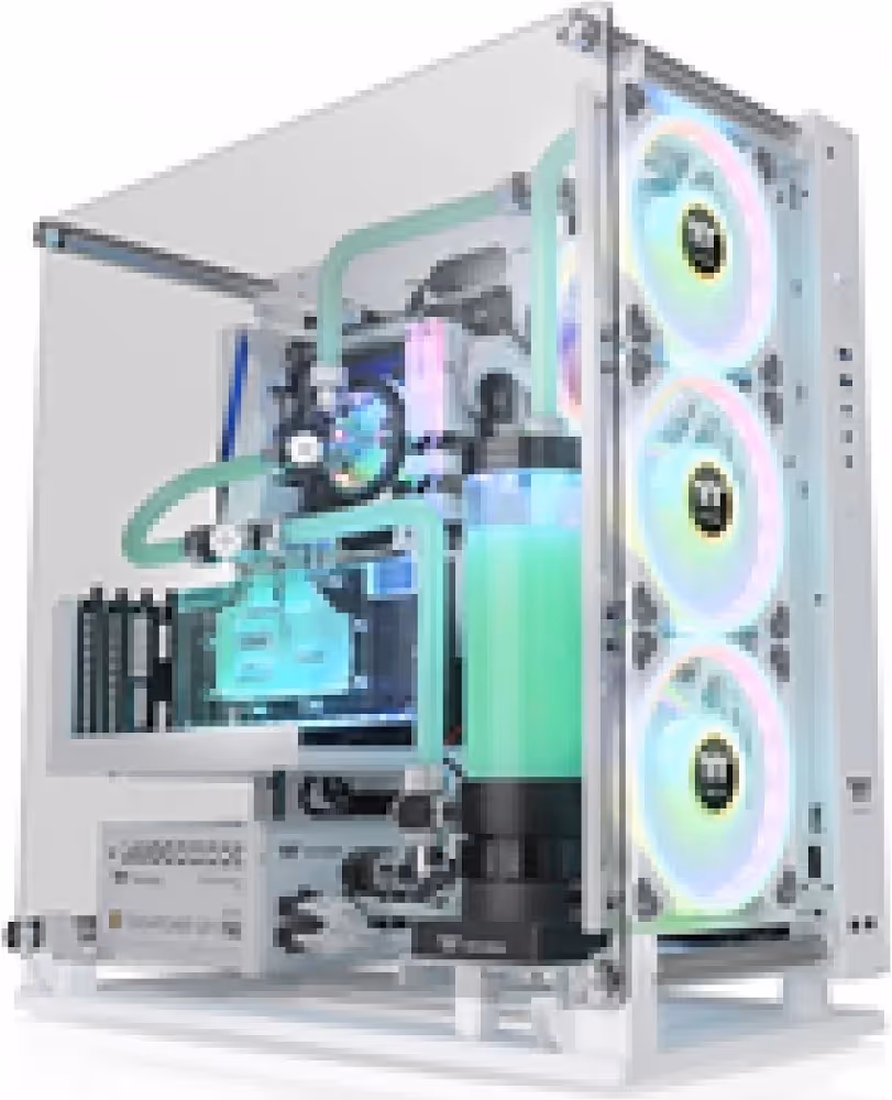 Thermaltake Core P3 TG Pro White - vue 2