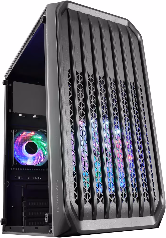 Mars Gaming MC-S2 mATX RGB - vue 3