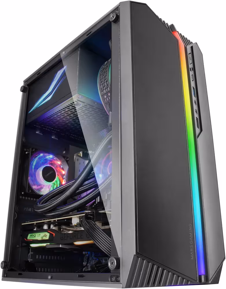 Mars Gaming MC-S1 mATX RGB - vue 4