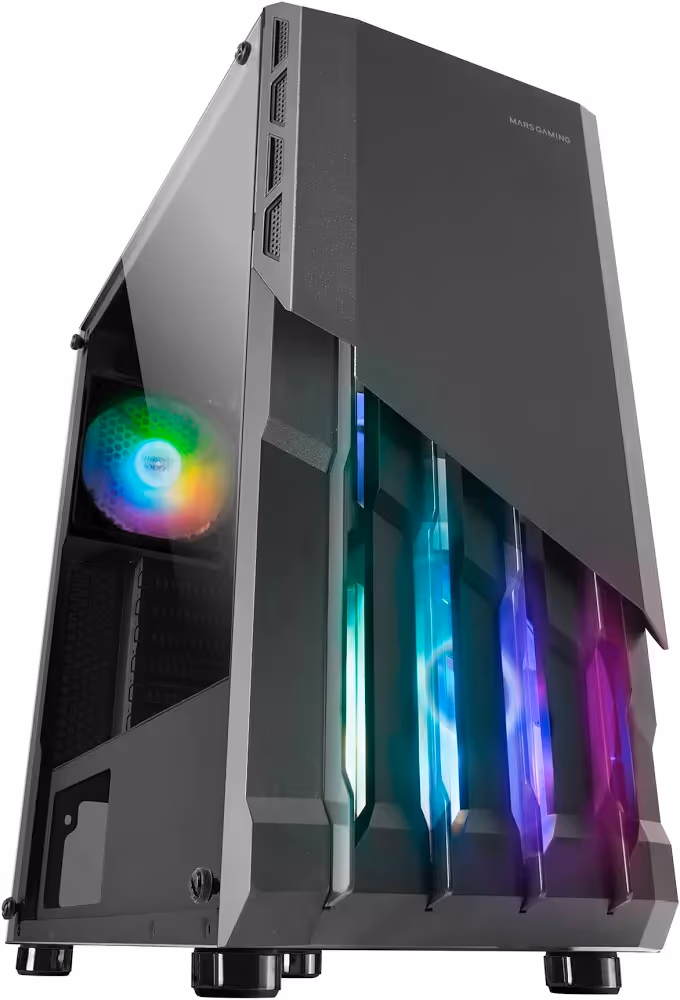 Mars Gaming MC-X2 ATX RGB - vue 3