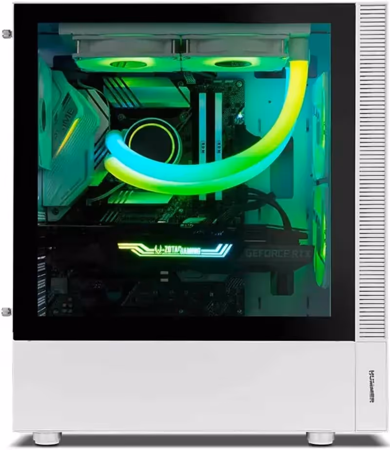 Nox Hummer Nemesis ATX RGB White - vue 4