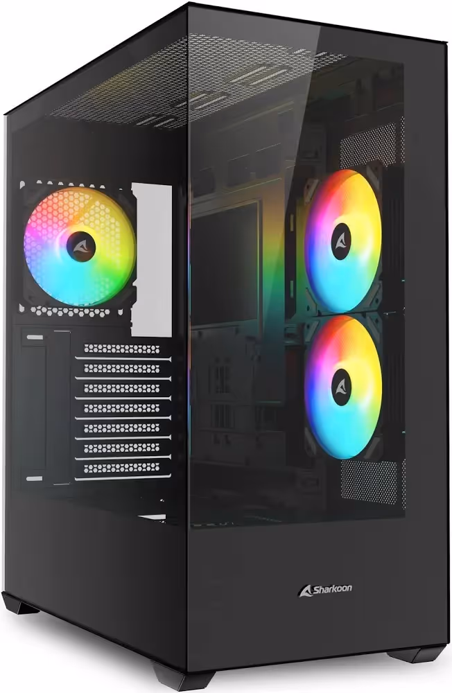 Sharkoon SK6 ARGB mATX RGB - vue 2