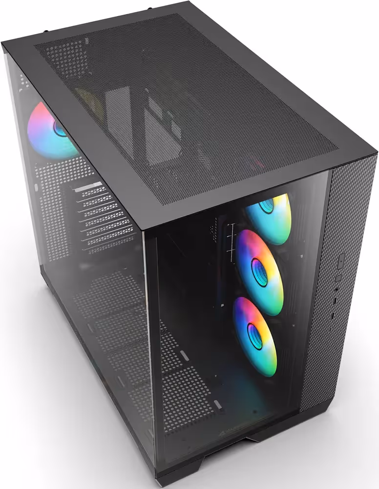 Sharkoon Steel Shark mATX - vue 4