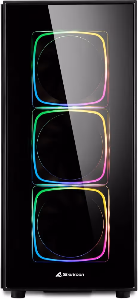 Sharkoon TG6 mATX RGB - vue 2