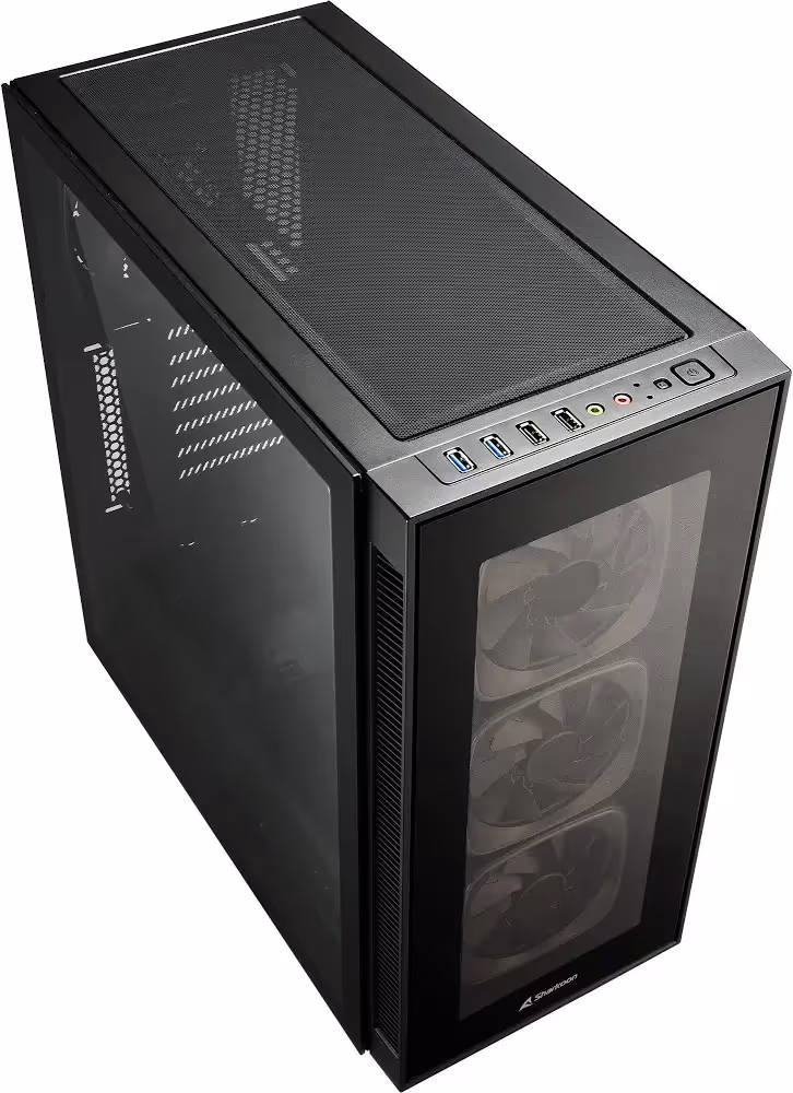 Sharkoon TG6 mATX RGB - vue 3