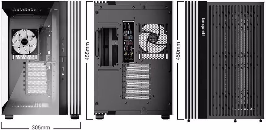 be quiet! Light Base 600 LX ATX - vue 2