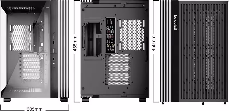 be quiet! Light Base 600 DX ATX - vue 2