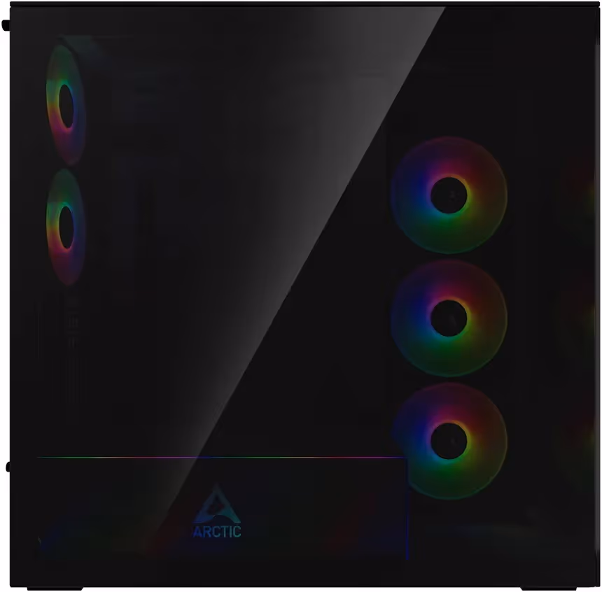 Arctic Xtender Black mATX - vue 2