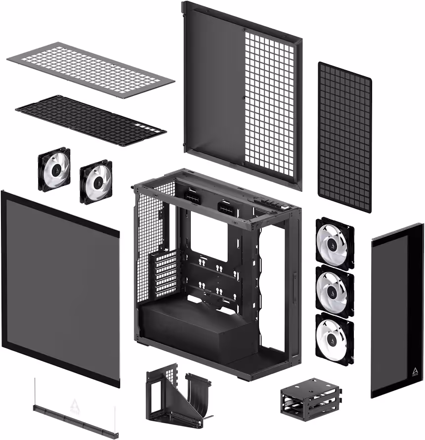 Arctic Xtender VG mATX - vue 3