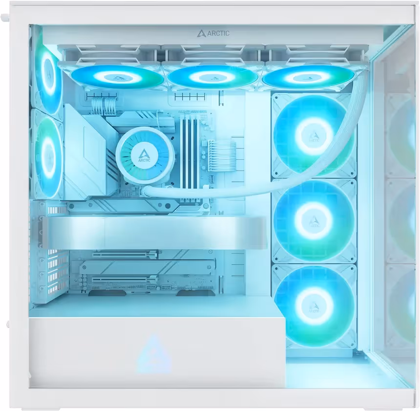 Arctic Xtender White mATX - vue 3
