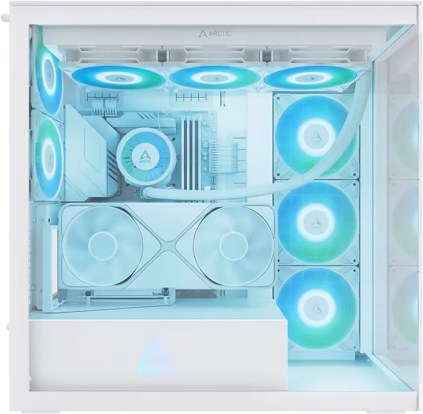 Arctic Xtender VG mATX White - vue 5