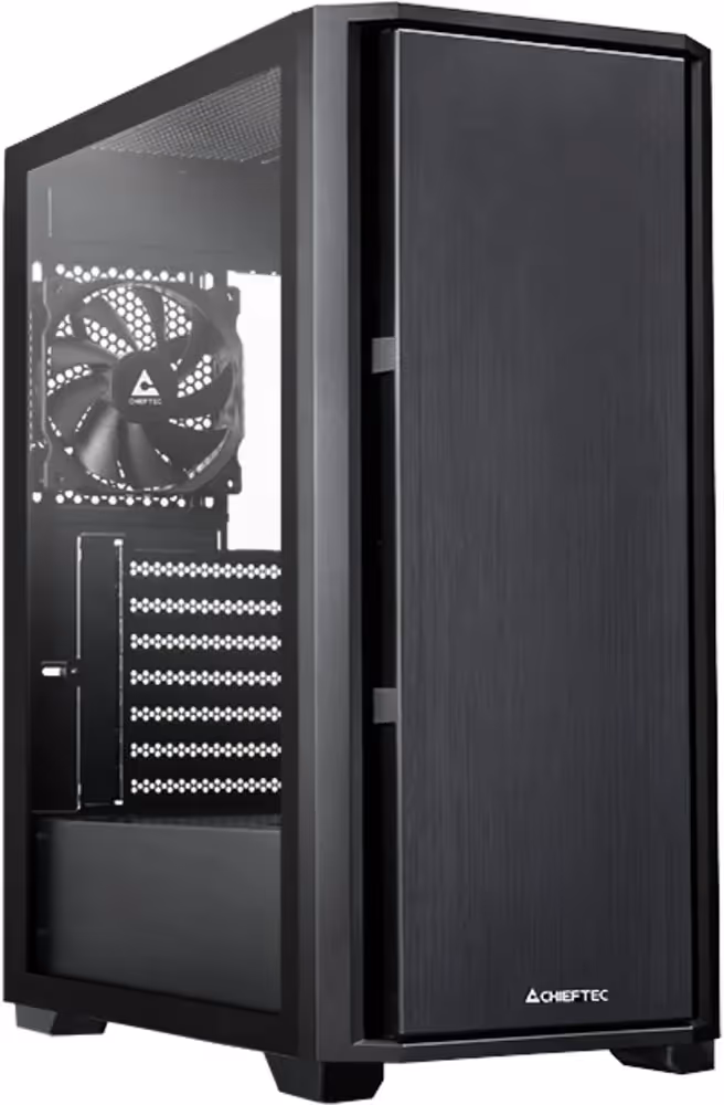 Chieftec AS-02B-TG-OP mATX - vue 2